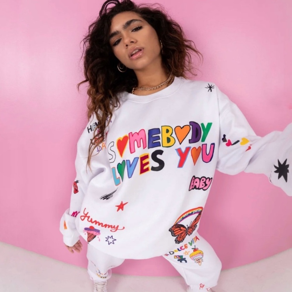 Mayfair x @iscreamcolour Somebody Loves You Crewneck